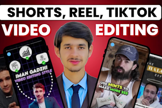 edit professional short form video editing with custom captions