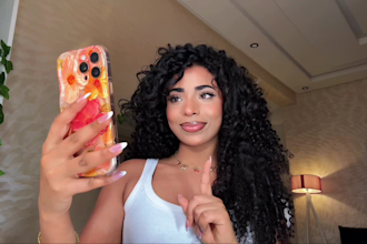 create an engaging selfie style ugc video for tiktok, reels, facebook