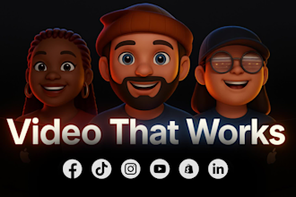create an amazing commercial video ads for your brand promo