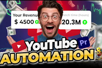 setup youtube automation cash cow channel and create top 10 faceless videos