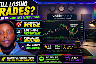 teach you smc forex trading strategy with live mentorship and price action