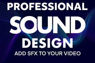 sound design your video