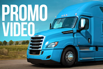 create engaging logistics company promo video