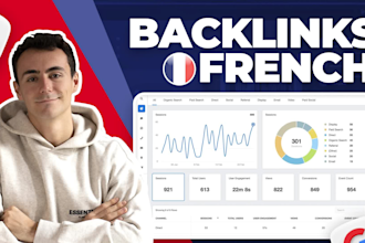 provide high quality french SEO backlinks to boost your google ranking