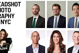 capture perfect headshots for you and your company in NYC