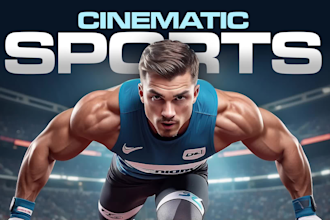 do sports video editing cinematically, sports highlights
