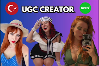 create turkish ugc user generated content for you