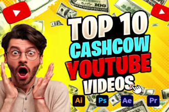 be faceless video editor, youtube channel manager, optimize channel with SEO
