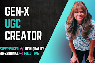 create mature genx ugc video ads for tiktok and meta