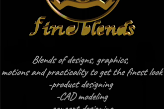 be doing product designing and cad modeling with graphics