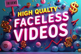 create high retention cash cow youtube faceless videos