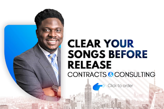 provide contracts to clear your songs and be your entertainment lawyer
