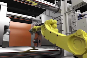 do 3d industrial robotic animation 3d technical animation 3d factory animation