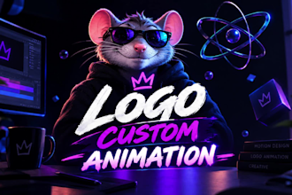 create an unique custom animation for your logo