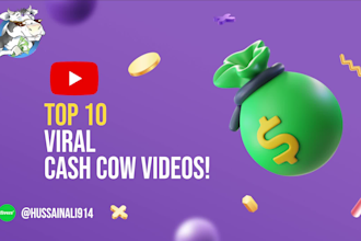 create viral top 10 youtube cash cow videos automation