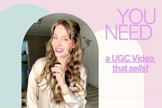 create authentic ugc videos in german and english