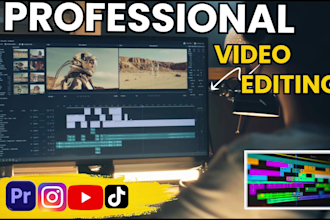 edit your videos professionally for youtube and social media