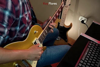 be your electric guitarist and record professional audio