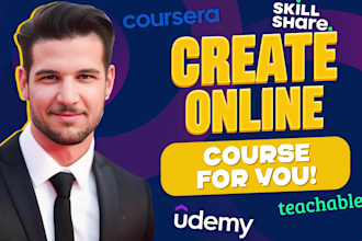 be your online video course creator