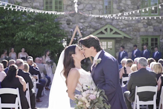produce a romantic cinematic wedding video