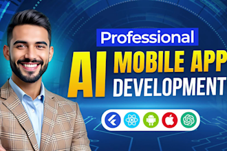 do ai mobile app development, ios app, android app developer using flutter
