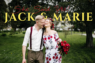 do cinematic wedding video editing and highlights