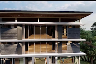make 3d warehouse interior design, factory design, industrial building rendering