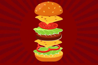 create animated gif or lottie json svg animation for web and mobile app