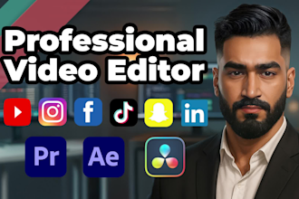 do professional video editing