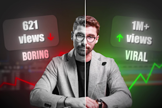 do engaging talking head youtube editing and ig reels