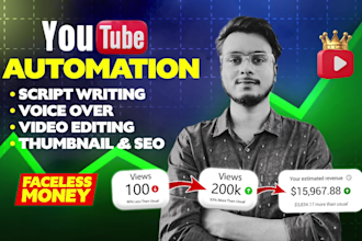 do complete youtube automation channel create cashcow faceless videos