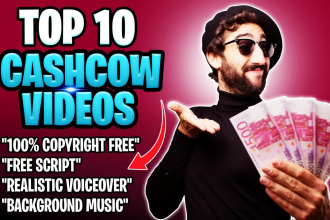 create top 10 cash cow youtube videos