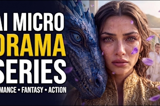 create cinematic ai movies and vertical micro dramas series dramas and films