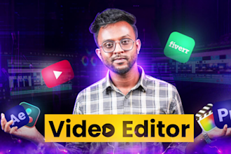 do professional youtube video editing and social media video edit