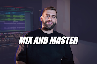 as an professional engineer mix your song