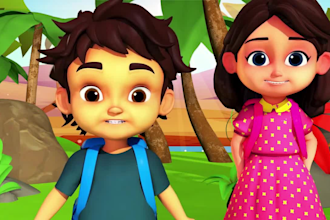 3d kids video, 3d kids animation video, nursery rhymes song 3d cartoon animation