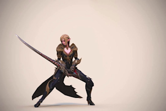 do 3d model, 3d game character animation 3d rigging ue5 game animation fbx file