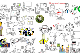create a professional whiteboard animation explainer video