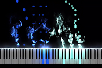 arrange piano covers and create synthesia videos