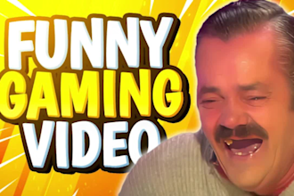 edit funny gaming videos for youtube and shorts