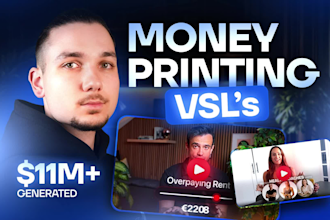 script and produce a high converting vsl video sales letter