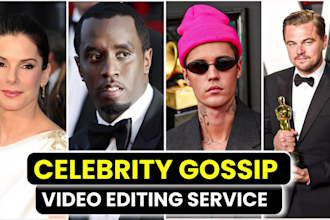 do high quality celebrity gossip videos for you