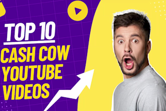 create automated cash cow videos, top 10 faceless cash cow youtube automation
