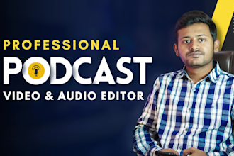 do podcast video editing, zoom video editing, and interview recordings