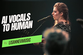 record top tier human vocals for your ai generated song