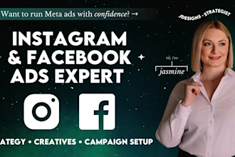 create and optimize meta, facebook, and instagram ads