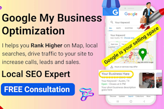 optimize google business profile, map gmb ranking,  local seo