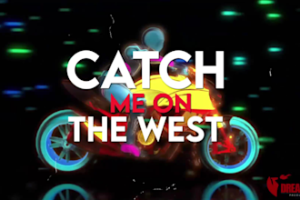 make an animated lyric music video for your song in 24 hours