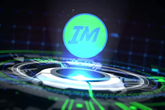 create 3d logo animation or youtube intro video in 4k