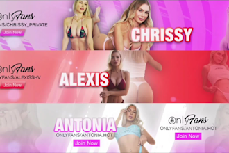 design a onlyfans, fansly or patreon banner
